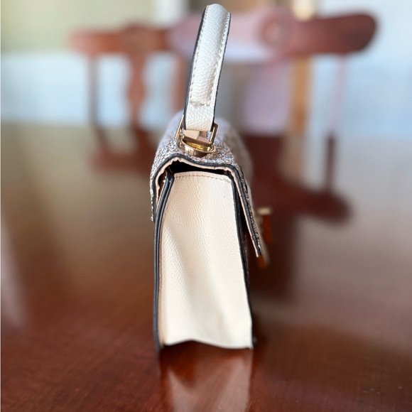 Aldo Chiadda Champagne Glitter Mini Bag - Picture 7 of 11